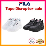 100 % Authentic FILA Disruptor Tape Unisex Shoes 2Color