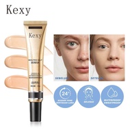 Kexy liquid foundation mengontrol minyak  tahan air dan keringat