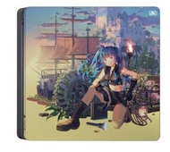 台中電玩小舖~PS4 2017 型 Slim 主機專用 原廠 小藍 機身貼 痛貼 生存者版 ~99