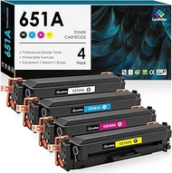 LeciRoba 651A Toner Cartridge Replacement for HP 651A CE340A CE341A CE342A CE343A Toner Cartridge fo