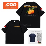 INDONESIAN ORANGE FARMER T-SHIRT - MILLENNIAL FARMER T-SHIRT - YOUNG FARMER T-SHIRT - SHORT SLEEVES