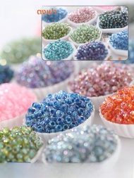 TOHO 2mm ชุด DIY อุปกรณ์ทำเครื่องประดับ สร้อยคอ สร้อยข้อมือ แหวน ลูกปัดรูปกลม เครื่องประดับแฟชั่น