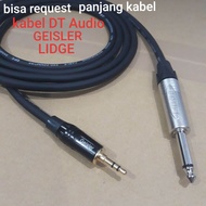 kabel DT Audio 2 meter hp ke mixer jack mini stereo to akai mono