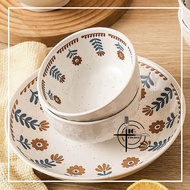 =IG= European Court Tile style French retro ceramic plate Ins style plate IGSTORY plate cafe plate r