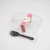 (50PCS)280ml Clear Dessert Container With Lid Tiramisu Mousse Cake Fruit Food Bekas Tiramisu Mousse 