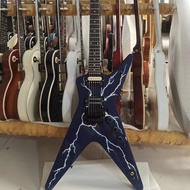 S-6💘Lightning Shaped Electric Guitar Color Optional Grand Factory Seiko Dean Dimebag Guitar VAAU