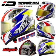 หมวกกันน็อคเต็มใบ INDEX ID SPARTAN ผลิตตาม มาตรฐาน ECE และ มอก 369-2557 สีS5