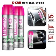 Bình xịt vệ sinh điều hòa ô tô - Dung dịch vệ sinh dàn lạnh FLAMINGO - Dung Tích 500 ml
