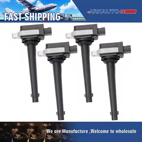4PCS ARKAUTO Ignition Coil Packs 22448-ED800 UF591 For RENAULT Clio Laguna NISSAN Bluebird Sentra Ma
