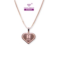 Yaxiya Kalung BTS Army Perhiasan Lapis Emas 18k 387