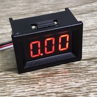 วัดโวลท์ จอเล็ก 3 สาย 0.36" Volt meter 3 wire DC 0-30V  มี 4 สี แดง / น้ำเงิน / เขียว / เหลือง สินค้าทดสอบก่อนส่ง / พร้อมส่งจากไทย(กทม.)