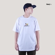 Badger Basic T-shirt HEY ARNOLD White - Cotton 24s