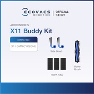 ECOVACS DEEBOT X11 OMNICYCLONE - ACCESSORIES KIT, ROLLER MOP & HEAVY DUTY CLEANING SOLUTION