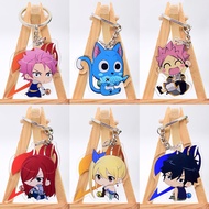 FAIRY TAIL Etherious • Natsu • Dragneel Double Sided Acrylic Keychain - Cute Anime Collectible