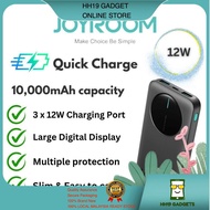 🔝READY STOCK🔝JOYROOM 12W 10000mAh Power Bank PD Fast Charging 3.0A Phone Tablet lpad lphone Samsung 