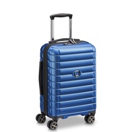 DELSEY SHADOW 5.0 55CM 4 Double Wheels Expandable Cabin Trolley Case