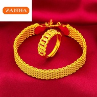 gelang emas 916 Original Gold European And American Bracelet For Men Wide 18 mm Bracelet gelang tang