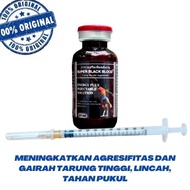 DOPING SUPER BLACK BLOOD 20ml - Doping Ayam Pisau dan Ayam Taji Laga