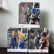 Dragon SHF Ball God Vegeta Figure Super Saiyan Figure Anime Dragon Ball Super Vegeta Blue Action