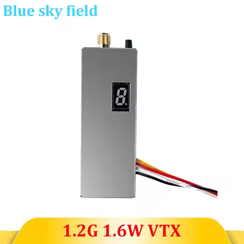 BlueSky FPV 1.2G 1.3G 1.6W VTX Transmitter 8CH 0.1mW/25mW/800mW/1600mW VTX Transmitter for Long Rang