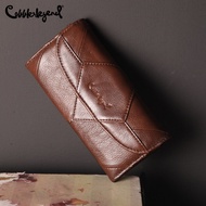 Cobbler Legend Ladies Wallet Genuine Leather Purse Card Woman Retro Money Wallet