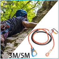 fixory Adjustable Positioning Lanyard Tree Rock Climbing Fall Arrest Kit Equipment