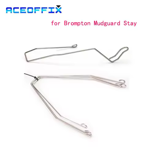 Aceoffix for Brompton Mudguard Stay a line c line Steel Bracket Holder Stainless for Front Rear Fend