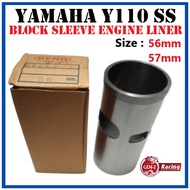 Yamaha Y110 SS1 SS2 (56mm/57mm) Cylinder Block Sleeve Engine Liner Cylinder Liner Sleeve Tukir Blok 
