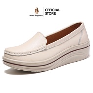 Hush Puppies_ รองเท้าผู้หญิง รุ่น Lucy Loafer HP IWCFS5058R - สีแดง รองเท้าหนังแท้ รองเท้าลำลอง รองเ