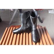 Cool high racing shoes "Ravine RVX" with sturdy leather upper outsole. size 39 insole 240. Cool