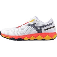 Mizuno Tennis Shoes Wave Enforce Tour 2 AC All Court Club Lightweight Game Soft White x Coral Citrus