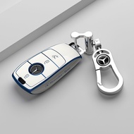 New TPU Car Smart Key Case Cover Shell for Mercedes Benz C260L A200L E200L E300L GLC260L  Accessorie