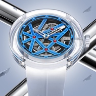 BONEST GATTI Men Watch German Mechanical Watch Full Automatic Skeleton Watch Wristwatch Valentine Gi