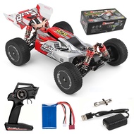 GoolRC Wltoys RC Car WLtoys 144001 4WD 2.4GHz RC Buggy Off-Road Drift Car with RTR Aluminum Alloy Ch