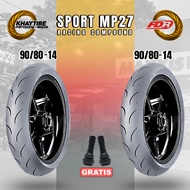 MATIC MOTORCYCLE TIRE RING 14 SOFT COMPOUND FDR SPORT MP27 UNIT AND PAIR OF TUBELESS