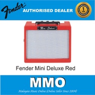 Fender Mini Deluxe Guitar Amplifier (Red)