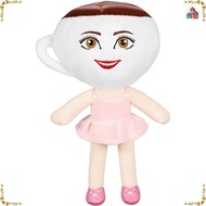 Italian Brainrot Plush Ballerina Cappuccina Stuffed Figure Pillow Soft Toy Room Decor Gift for Video