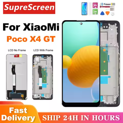 Display For Xiaomi POCO X4 GT 22041216G LCD Display Touch Screen Digitizer For Poco X4GT LCD With Fr