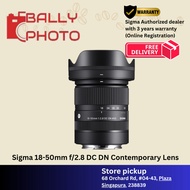 Sigma 18-50mm f/2.8 DC DN Contemporary Lens I Sigma SG Warranty