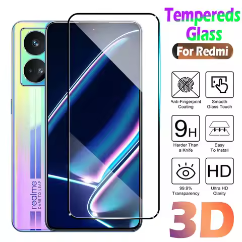 3D Tempered Glass For Xiaomi Redmi 13 4G 13R 13C 5G Protective Screen For Xiaomi Redmi 14C 12 10X 10