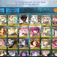 akun fgo NA end game SSR 29 (37 WNP)