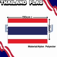 【Benderaku】Thailand Flag 3x5ft 90x150cmThailand Flag  Polyester Flag X1PCS