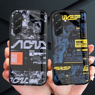 Samsung A36 Glass Softcase - Samsung A36 Case - Samsung A36 HP Case - Samsung A36 HP Casing Full Cov