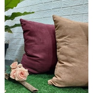 Plain Sofa Cushion Cover 60X60 70X70 Suede Sofa Chair Cushion Cover Floor Cushion Cover