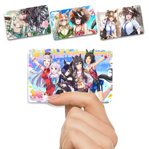 Uma Musume Pretty Derby Anmie Sticker Film Skin Cover For Credit Card Debit Bank Card Front
