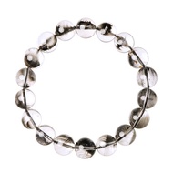 【正佳珠寶】黑銀鈦 蒐藏級 淨透魚骨貓眼黑銀鈦晶 16.9-17.8mm