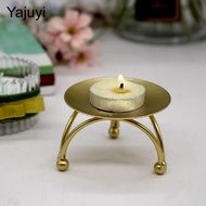 Yajuyi metal Pillar Stand Candle Holder Wedding Candle Holder for Pillar Candles /