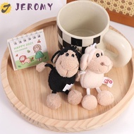 JEROMY Alpaca Plush Keychain Kids Gift Cute Animal Keyring Bag Decoration Alpaca Keychain Plush Doll