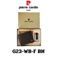 Pierre Cardin Gift set กิ๊ฟเซ็ทกระเป๋าธนบัตร+เข็มขัด รุ่น G23-WB-F - Pierre Cardin, Lifestyle &amp; Fashion