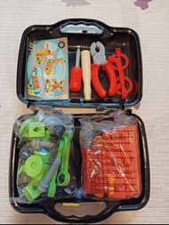 兒童玩具 模型 附工具箱